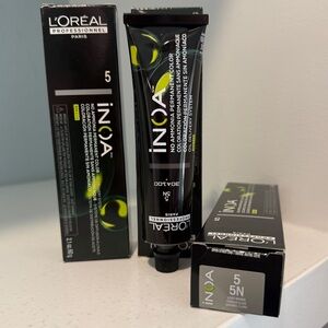INOA Permanent Hair Color  - Shade 5 (5N) Light Brown L’Oreal
